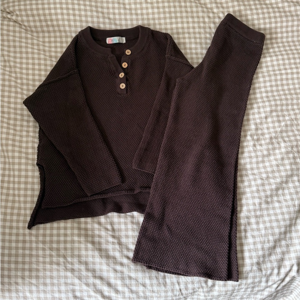 Free people Hailee Sweater Set XS